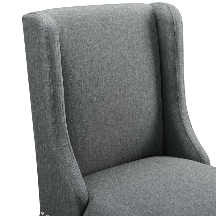 Baron Upholstered Fabric Bar Stool