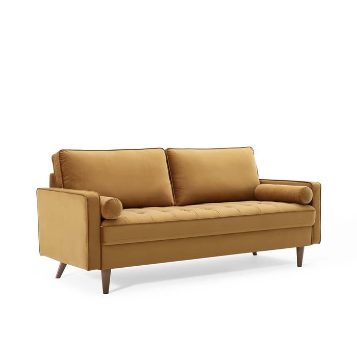 Valour Performance Velvet Sofa image