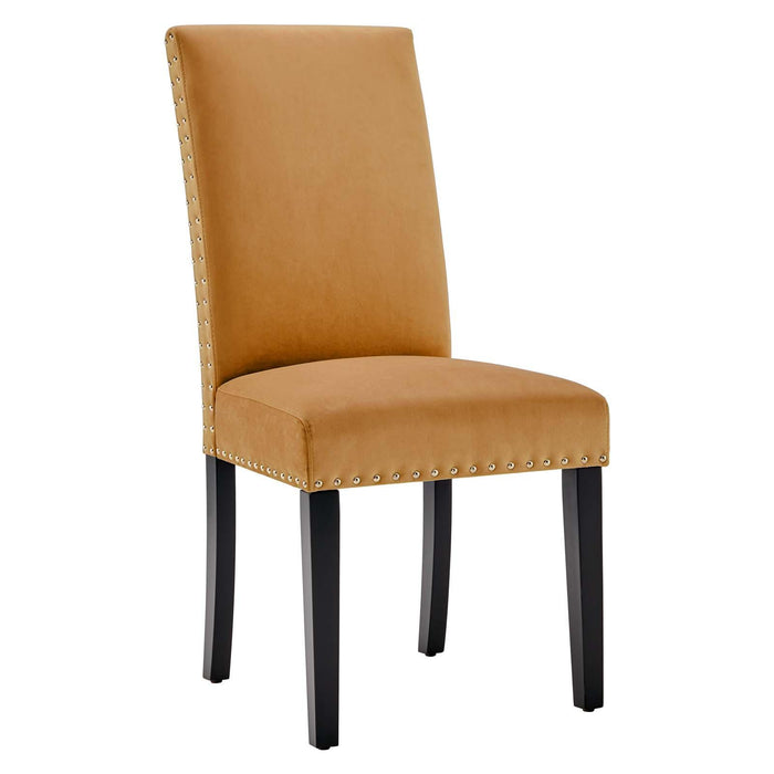 Parcel Performance Velvet Dining Side Chairs - Set of 2