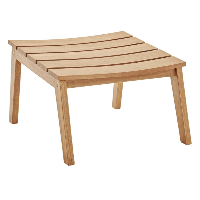 Breton 5 Piece Outdoor Patio Ash Wood Set