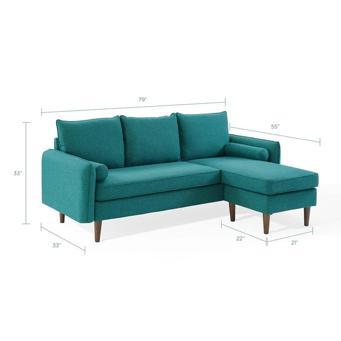 Revive Upholstered Right or Left Sectional Sofa