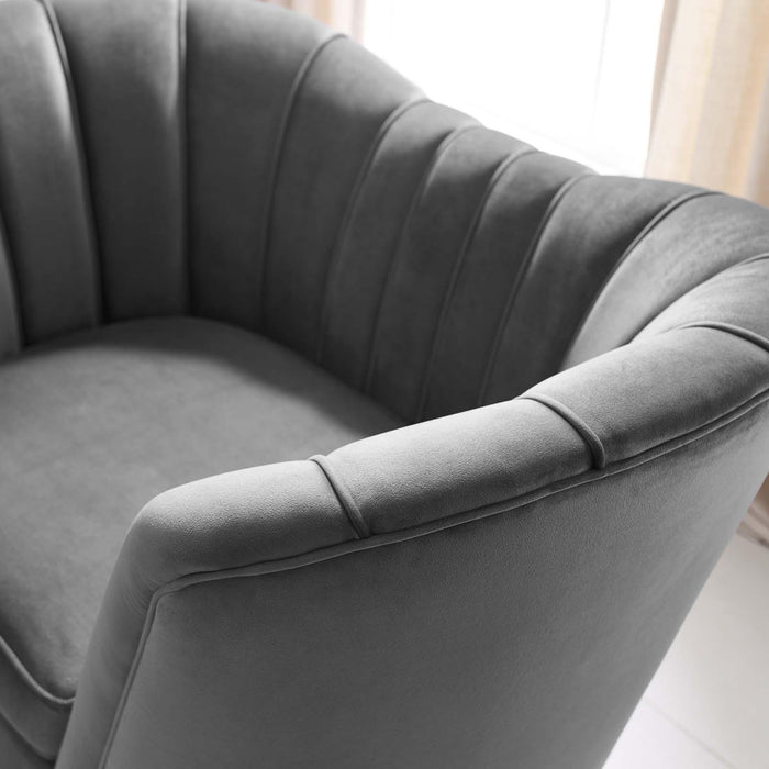 Opportunity Performance Velvet Armchair