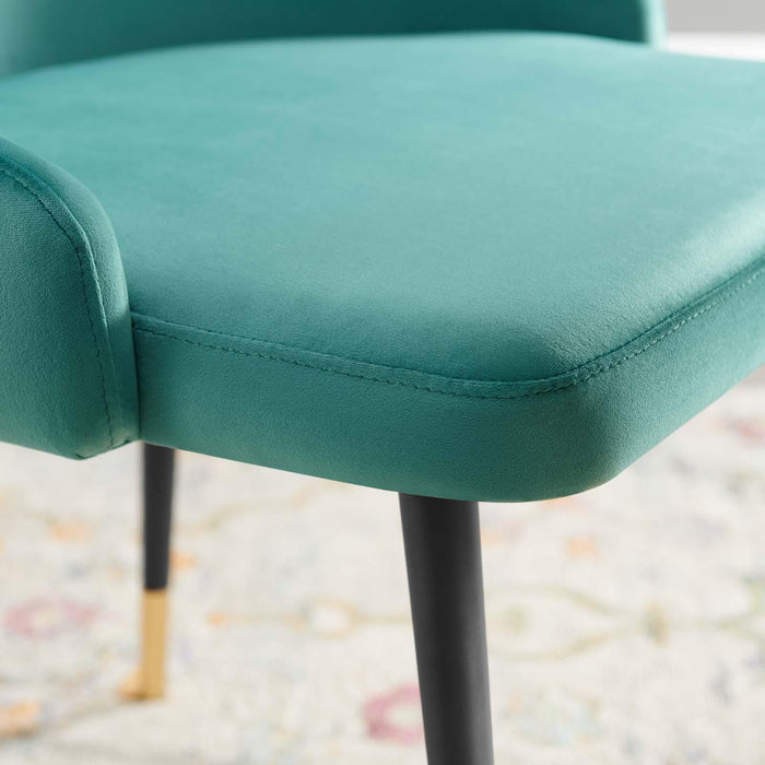 Adorn Tufted Performance Velvet Dining Side Chair