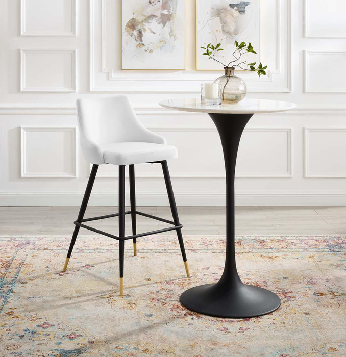 Adorn Performance Velvet Bar Stool