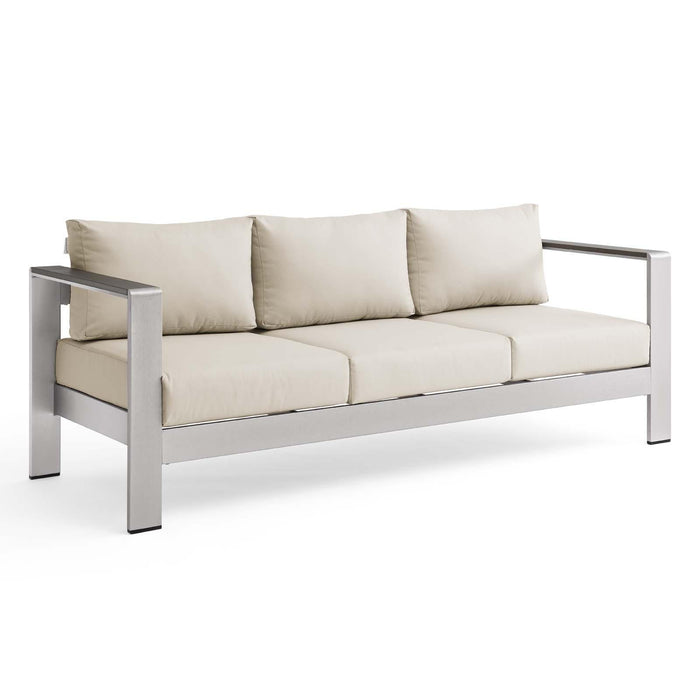 Shore Outdoor Patio Aluminum Sofa image