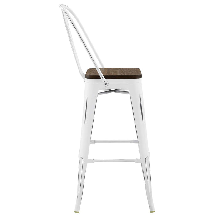 Promenade Bar Stool Metal Set of 2