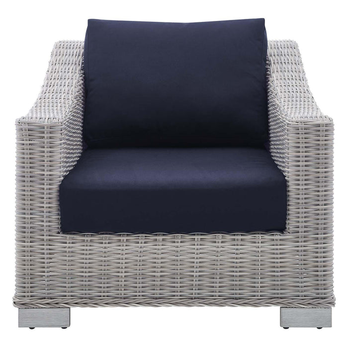 Conway Sunbrella� Outdoor Patio Wicker Rattan Armchair