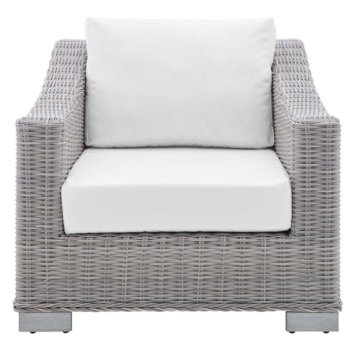 Conway Sunbrella� Outdoor Patio Wicker Rattan Armchair