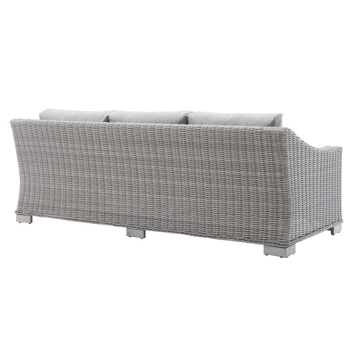 Conway Sunbrella� Outdoor Patio Wicker Rattan Sofa