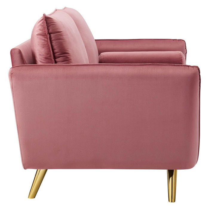 Revive Performance Velvet Sofa