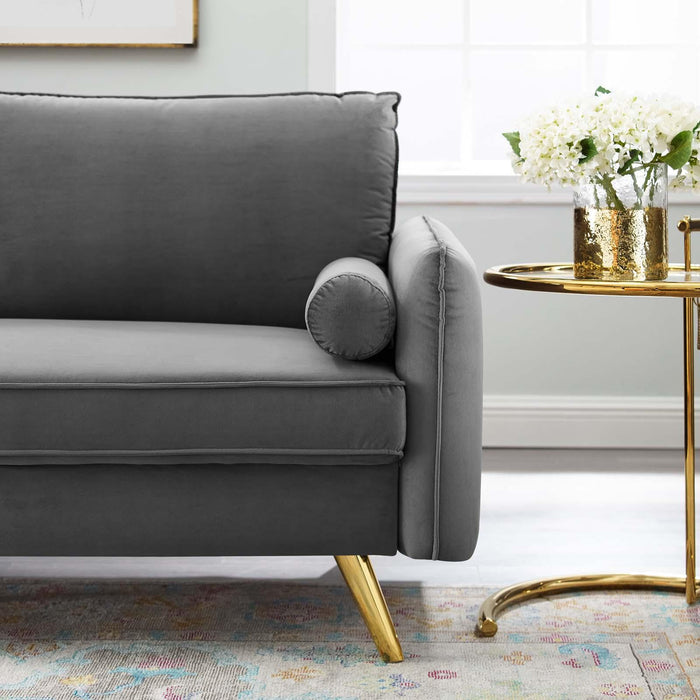 Revive Performance Velvet Sofa