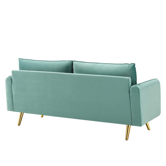 Revive Performance Velvet Sofa