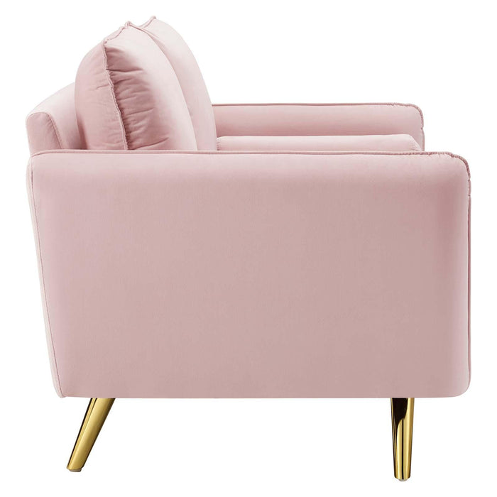 Revive Performance Velvet Loveseat