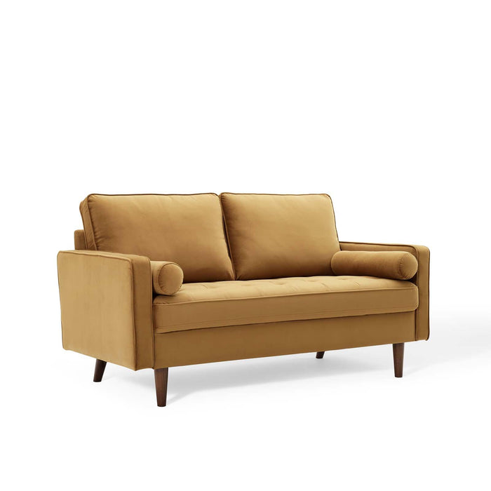 Valour Performance Velvet Loveseat image