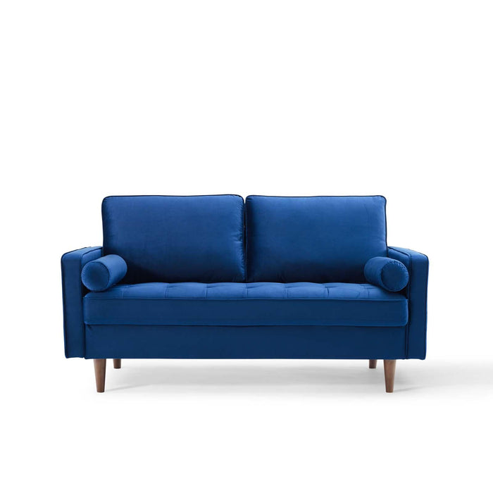 Valour Performance Velvet Loveseat