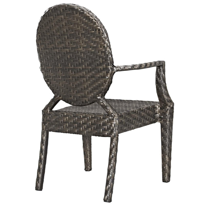 Casper Outdoor Patio Dining Armchair Set of 2