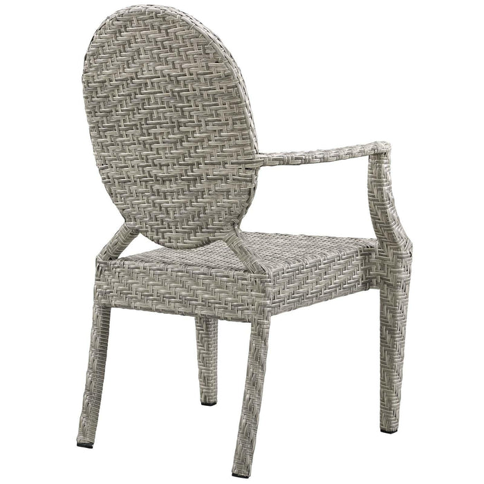 Casper Outdoor Patio Dining Armchair Set of 4