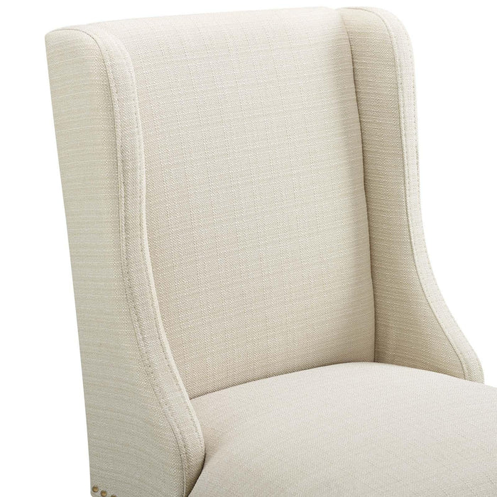 Baron Upholstered Fabric Bar Stool