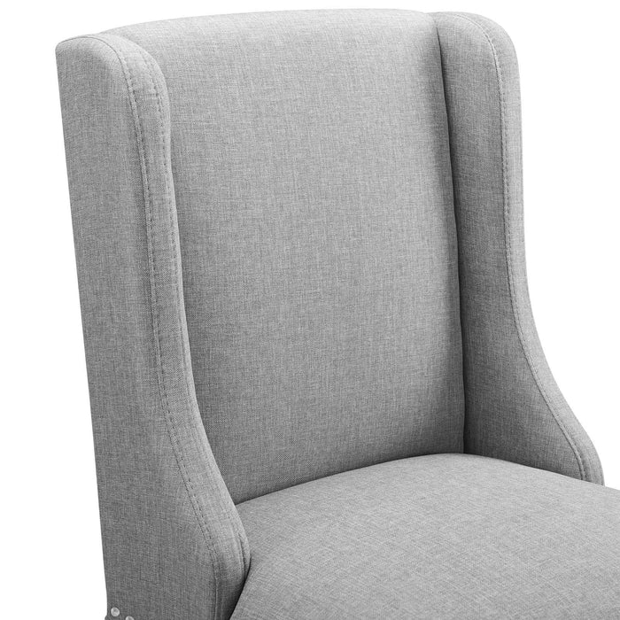 Baron Upholstered Fabric Bar Stool