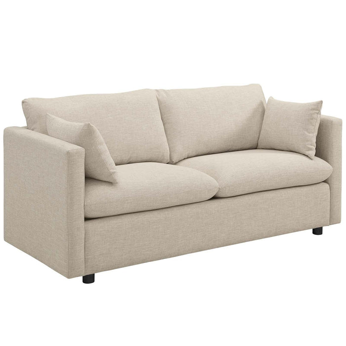 Activate Upholstered Fabric Sofa and Armchair Set