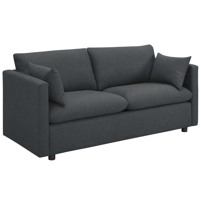 Activate Upholstered Fabric Sofa and Armchair Set