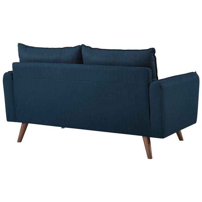 Revive Upholstered Fabric Sofa and Loveseat Set