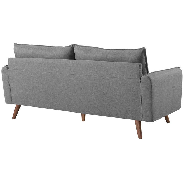 Revive Upholstered Fabric Sofa and Loveseat Set