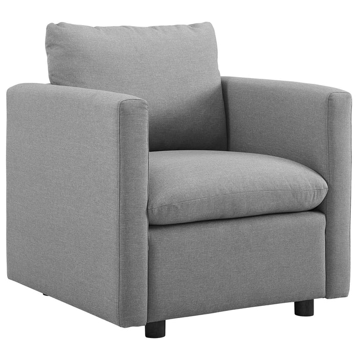 Activate Upholstered Fabric Sofa and Armchair Set