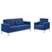 loft-gold-stainless-steel-leg-performance-velvet-loveseat-and-armchair-set