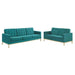 loft-gold-stainless-steel-leg-performance-velvet-sofa-and-loveseat-set