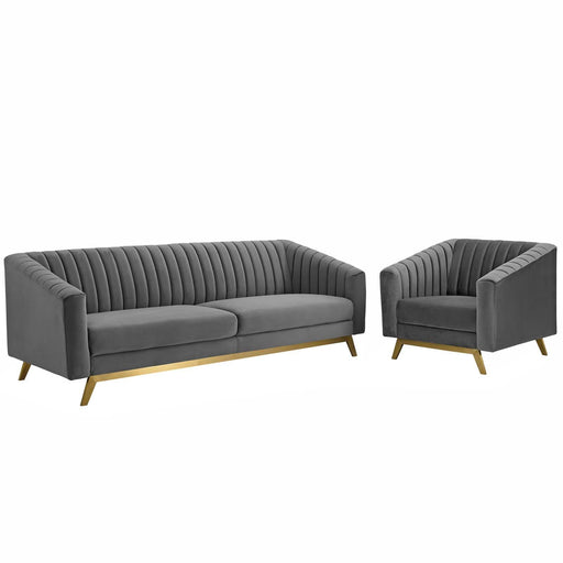 valiant-vertical-channel-tufted-performance-velvet-sofa-and-armchair-set