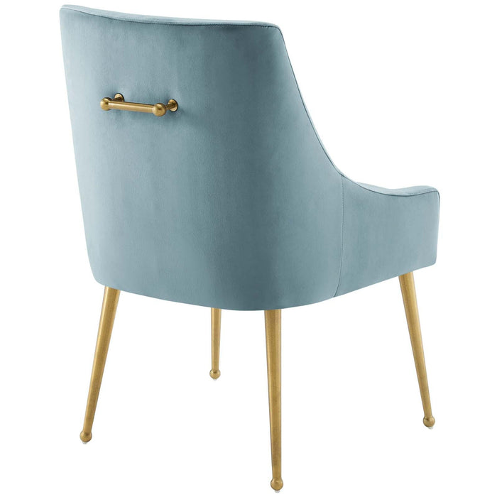 Discern Upholstered Performance Velvet Dining Chair