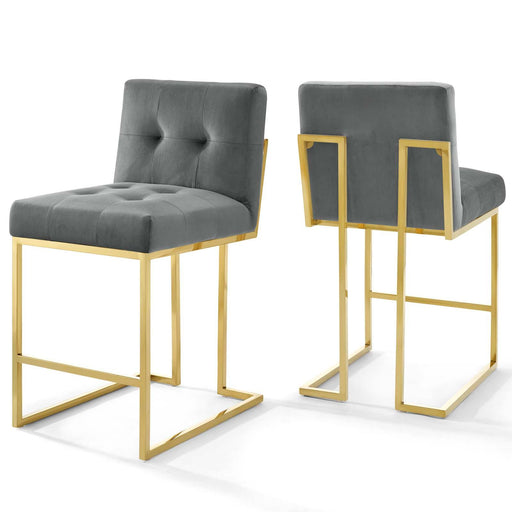 privy-gold-stainless-steel-performance-velvet-counter-stool-set-of-2