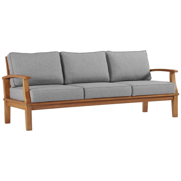 Marina Outdoor Patio Teak Sofa image