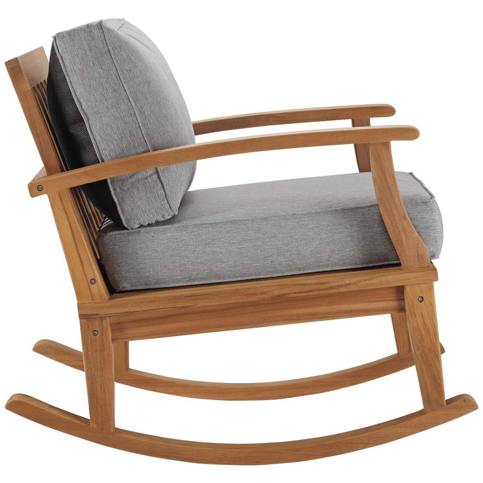 Marina Outdoor Patio Teak Rocking Chair