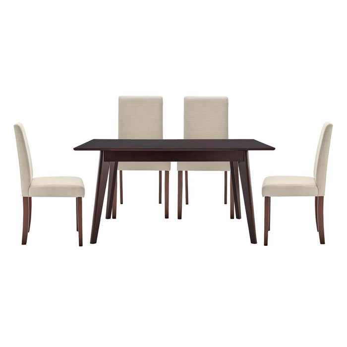 Prosper 5 Piece Upholstered Fabric Dining Set image