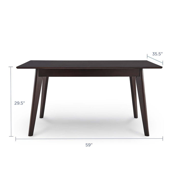 Oracle 59" Rectangle Dining Table