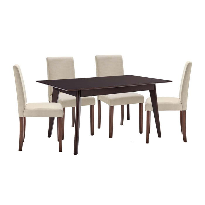 Prosper 5 Piece Upholstered Fabric Dining Set