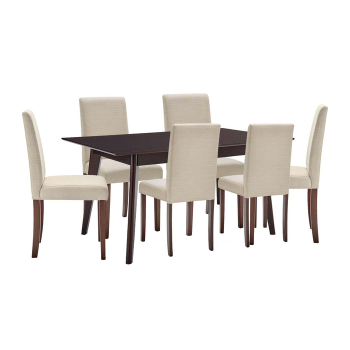 Prosper 7 Piece Upholstered Fabric Dining Set image