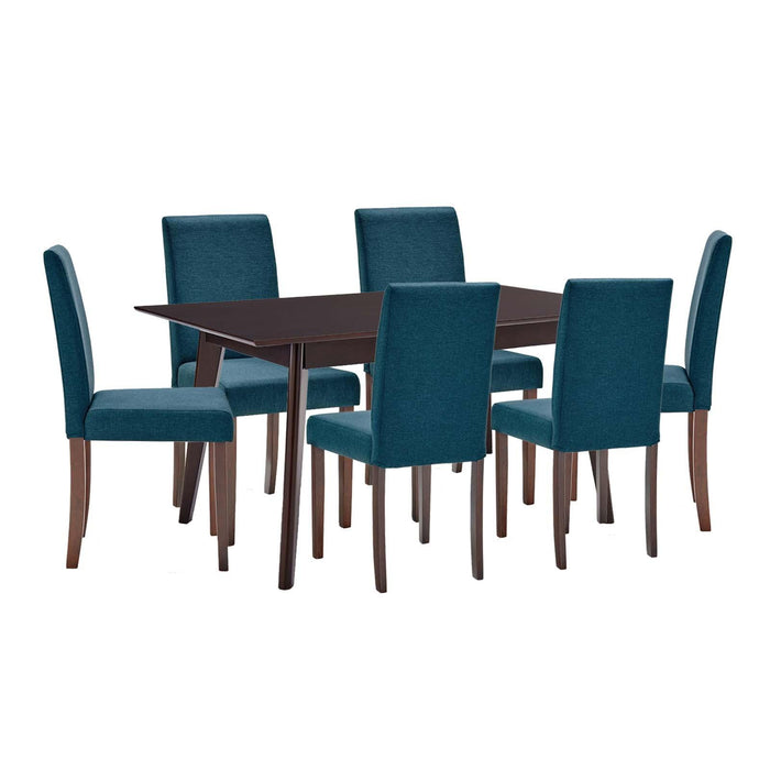 Prosper 7 Piece Upholstered Fabric Dining Set