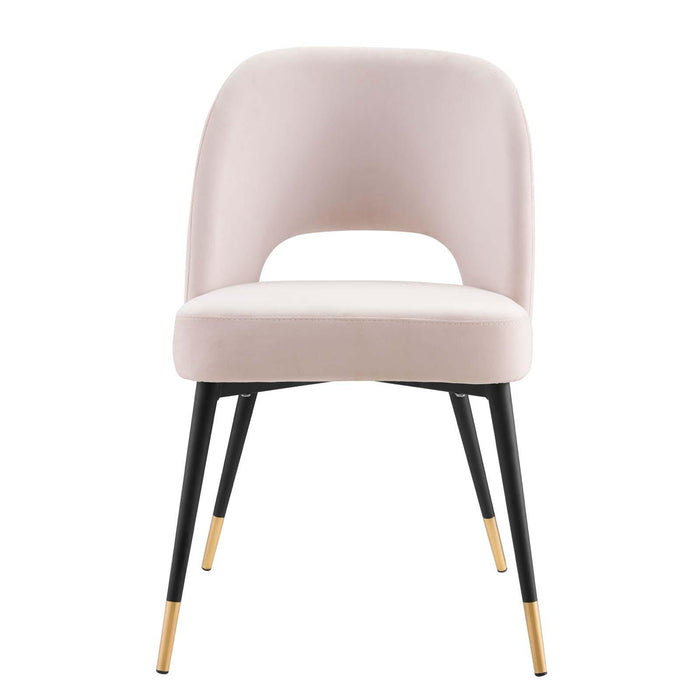 Rouse Performance Velvet Dining Side Chair