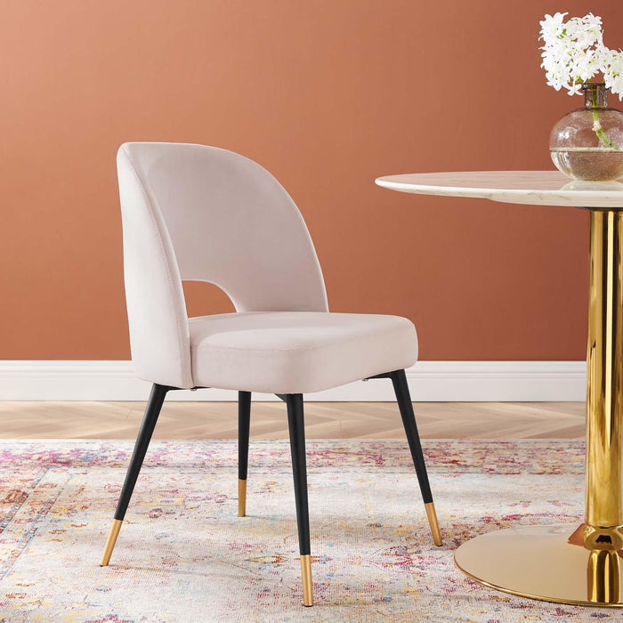 Rouse Performance Velvet Dining Side Chair