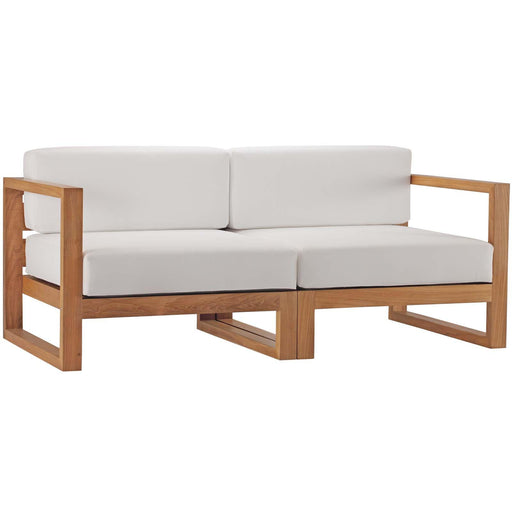 upland-outdoor-patio-teak-wood-2-piece-sectional-sofa-loveseat