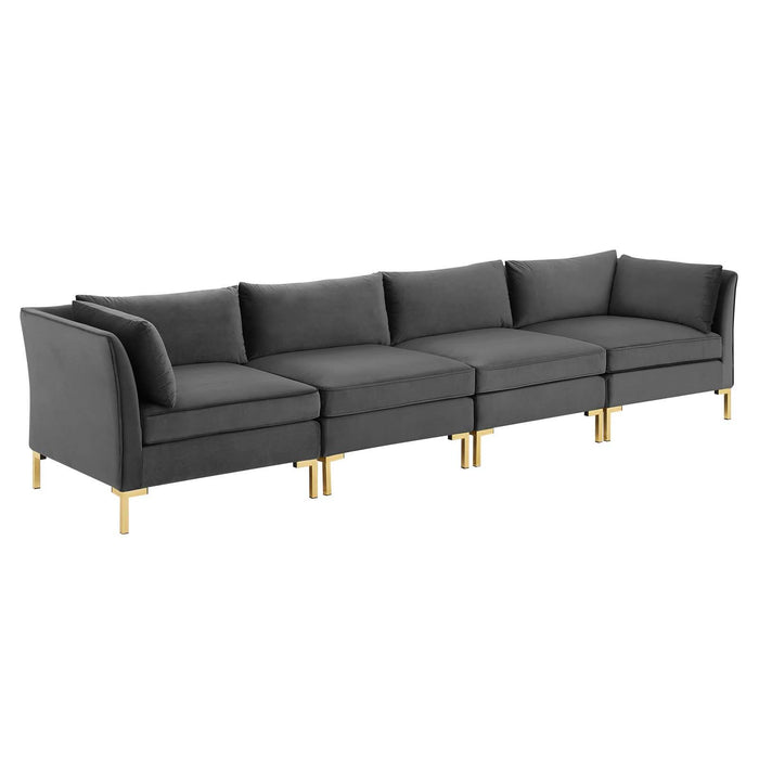 Ardent 4-Seater Performance Velvet Sofa image