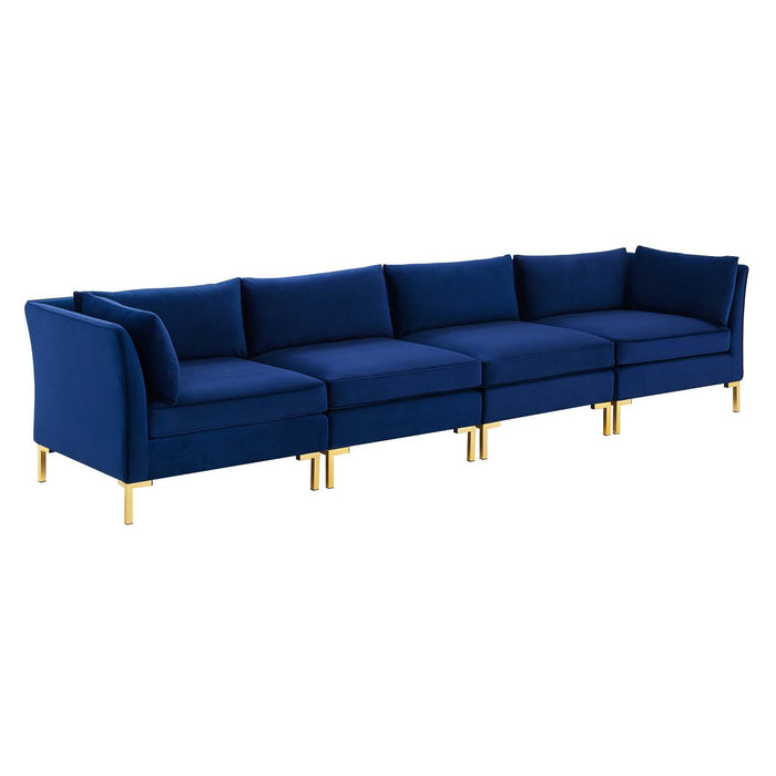 Ardent 4-Seater Performance Velvet Sofa