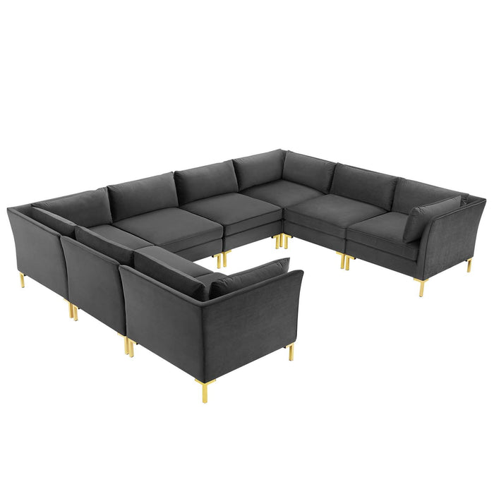 Ardent 8-Piece Performance Velvet Sectional Sofa image