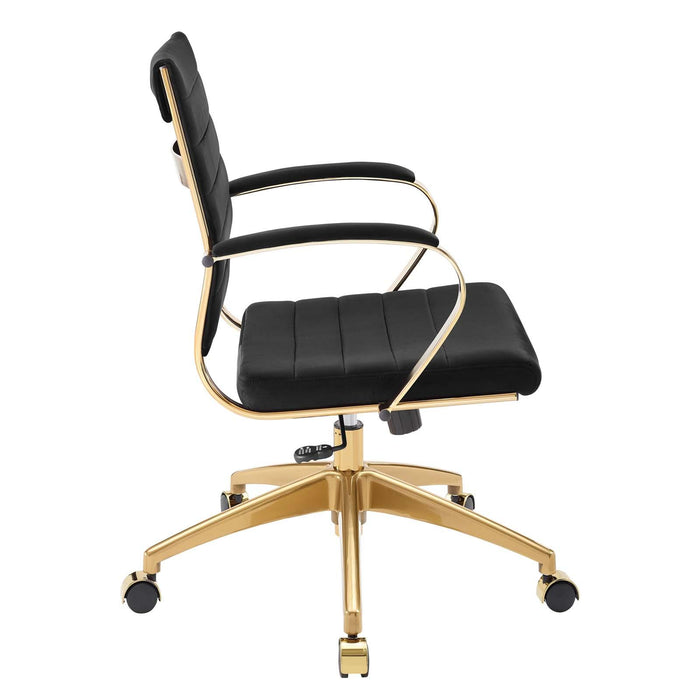 Jive Mid Back Performance Velvet Office Chair