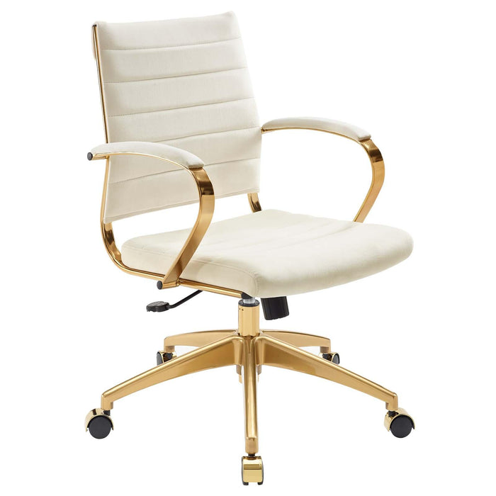 Jive Mid Back Performance Velvet Office Chair