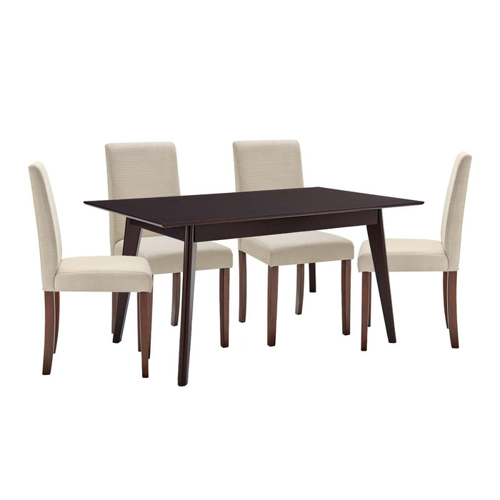 Prosper 5 Piece Upholstered Fabric Dining Set