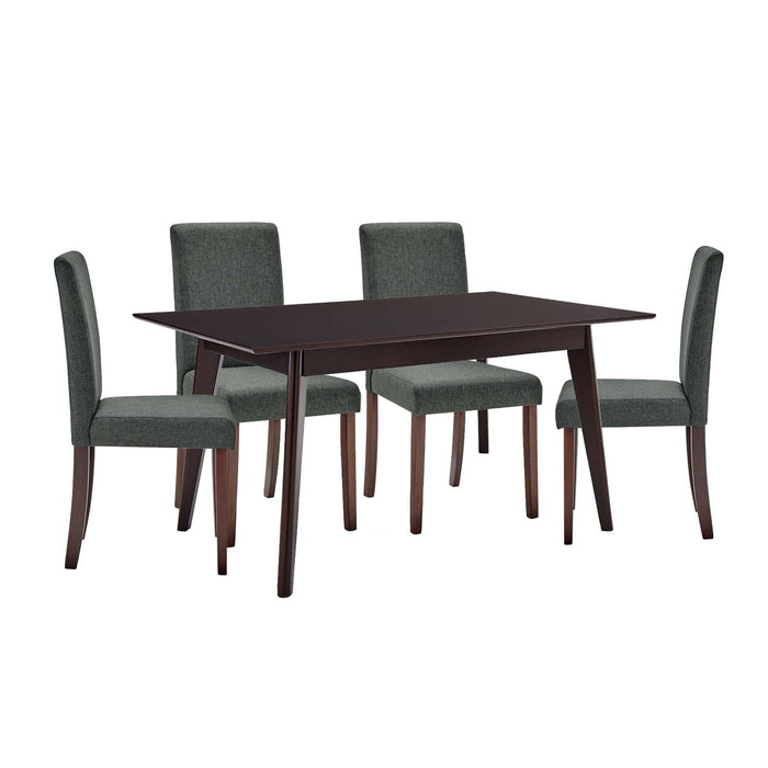 Prosper 5 Piece Upholstered Fabric Dining Set